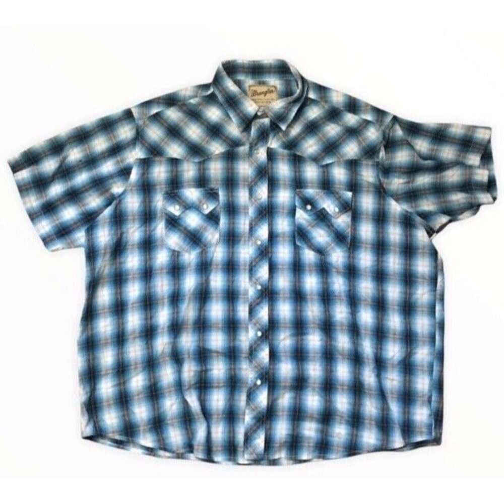 Wrangler Western Snap Shirt Size 2XI